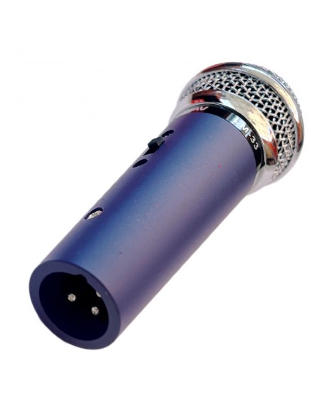 Mini Microfono Dinamico Morado VAMAV LM-33D