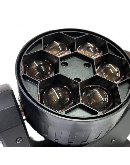 Cabeza Beam Beesion 6 Leds Efecto Vortex Bession 615
