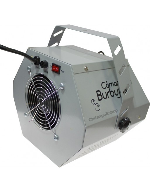 Maquina Burbujas Portatil Metalica para eventos