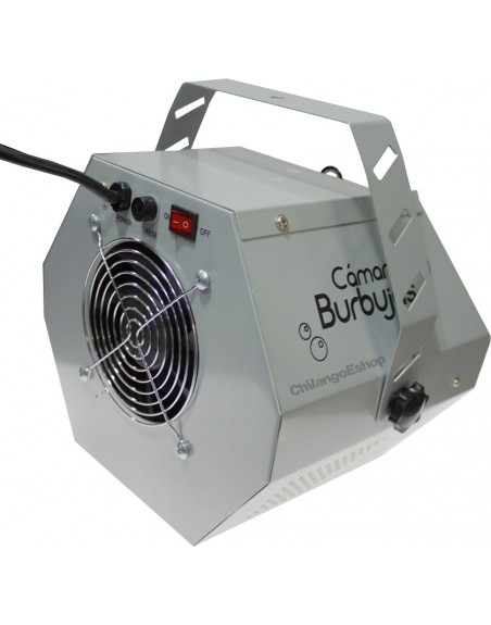 Maquina Burbujas Portatil Metalica para eventos