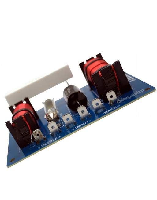 Crossover pasivo profesional 2 vias 300w 4-8 ohms