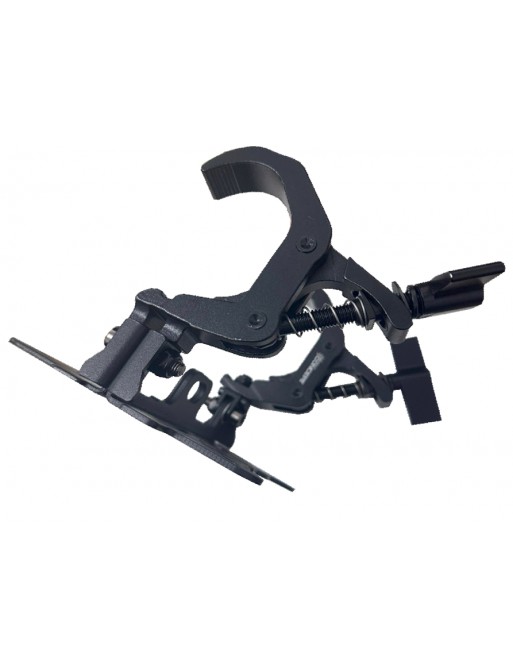 Base con 2 Hamburguesas 2" Negro Base Fastclamp abatible FSTKIT