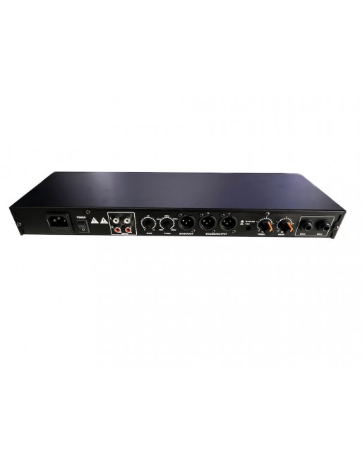 Mezcladora de audio de rack con echo y delay para microfonos