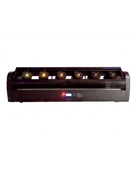 Luz Disco Barra Movil laser RGB 6w Alta Gama