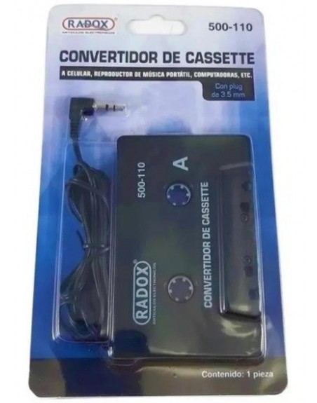 Cassette Adaptador 3.5mm Estereo Universal