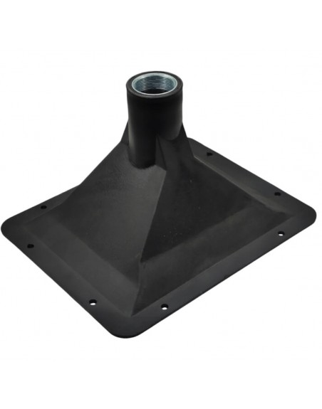 Difusor trompeta cuadrada de rosca para driver
