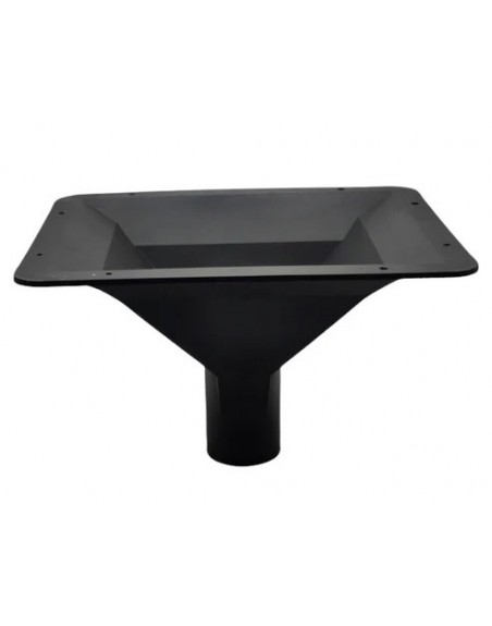 Difusor trompeta cuadrada de rosca para driver