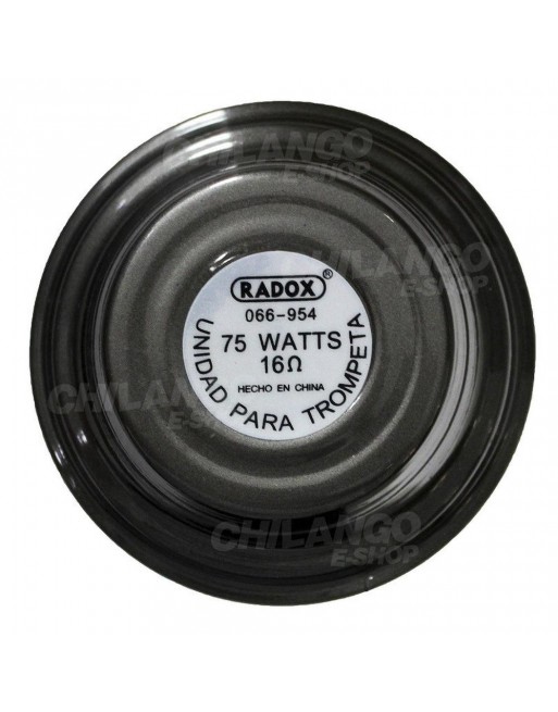 Unidad Para Trompeta Para Perifoneo 75w 16 ohms