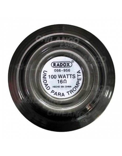 Unidad Para Trompeta Para Perifoneo 100w 16 Ohms