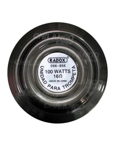 Unidad Para Trompeta Para Perifoneo 100w 16 Ohms