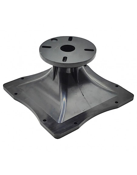 Difusor trompeta cuadrada para atornillar driver 17.8x17.8x10cm