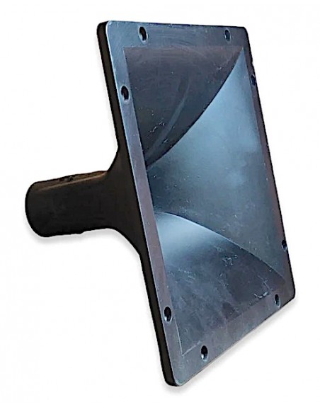 Difusor trompeta rectangular de rosca para driver