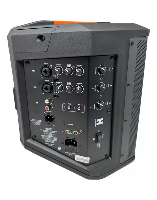 Bafle harden 6.5" Amplificado clase D bluetooth profesional