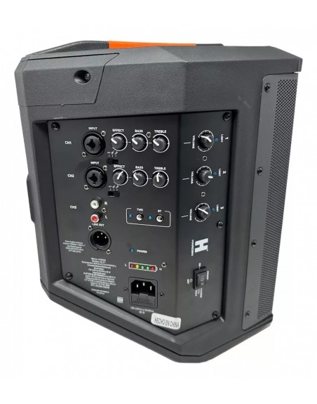 Bafle harden 6.5" Amplificado clase D bluetooth profesional