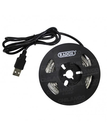 Tira Led 5050 USB Blanco Frio