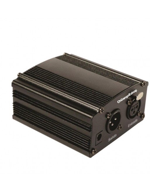 Convertidor Fuente Alimentacion Phantom Power De Microfono