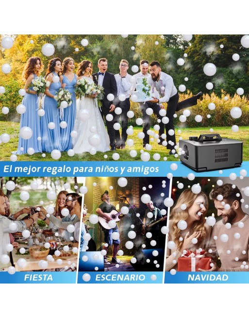 Maquina Petit de Burbujas De Niebla, Generador de Burbujas de Humo