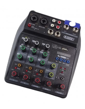 Mezcladora de audio 4...