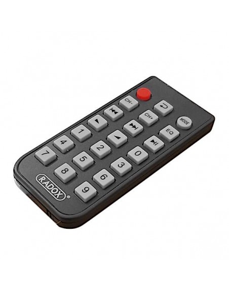Amplificador Publidifusion 15w x 2ch BT 5.0, MP3, FM 120Vca y 12Vcd
