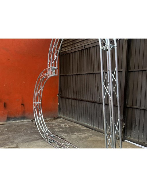 Estructura Corazon estructuras de 2 metros 20 X 20 Color Galvanizado Gris