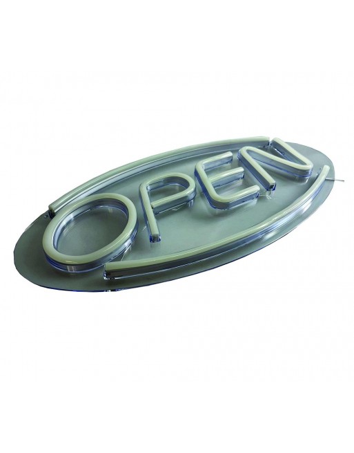 Anuncio luminoso leds tipo neon OPEN