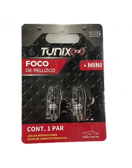 Par de Focos Tipo Pellizco Mini de 3 Hiper Leds Blancos Tunix