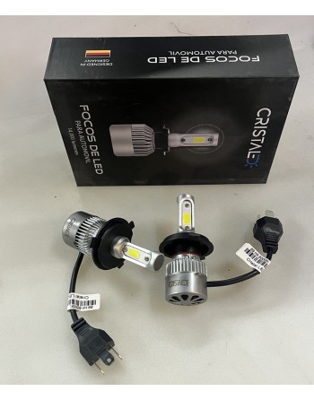 Kit 2 Focos LED H4 6000k S9