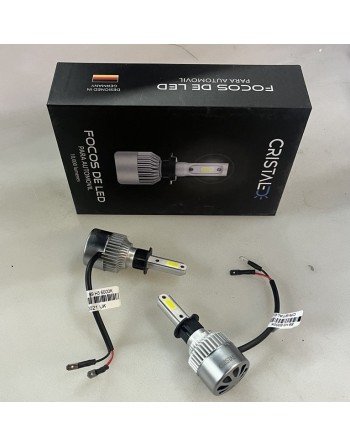 Kit 2 Focos LED H3 6000k S9