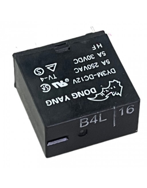 Relevador 2P1T 12Vcd/5A Dym-Dc12V