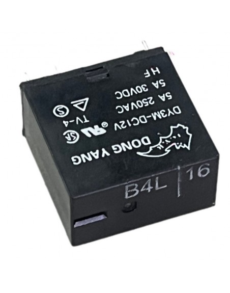 Relevador 2P1T 12Vcd/5A Dym-Dc12V
