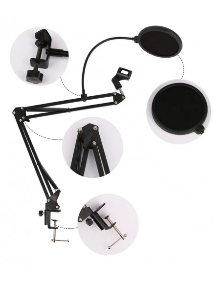 Soporte Articulado Para Microfono