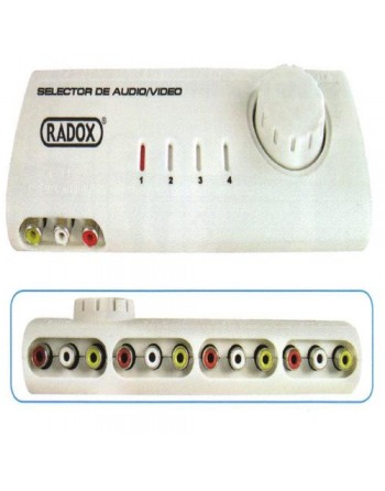 Selector De Audio/Video 4...
