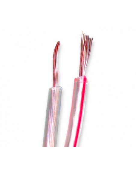Cable Para Bocina Polarizado Cristal Calibre 12 100 Mts