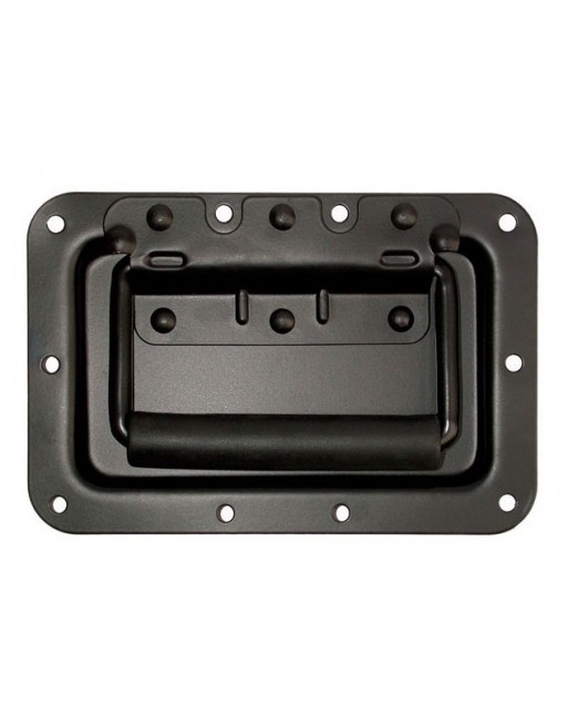 Agarradera Metalica Negra Retractil de 6 3/8" x 4 1/4"