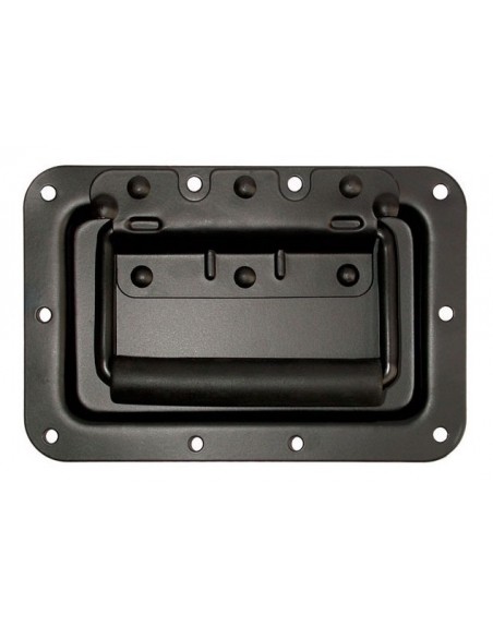 Agarradera Metalica Negra Retractil de 6 3/8" x 4 1/4"