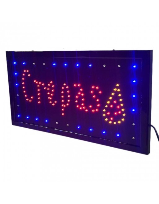 Anuncio Luminoso Vintage Led CREPAS