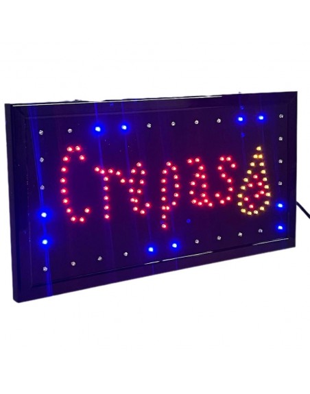 Anuncio Luminoso Vintage Led CREPAS