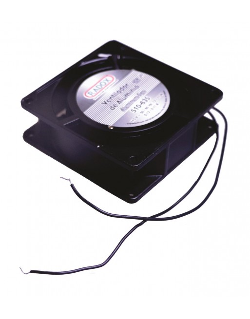 Ventilador Fan De Aluminio 115v 15w 2350RPM 8x8x1.5cm