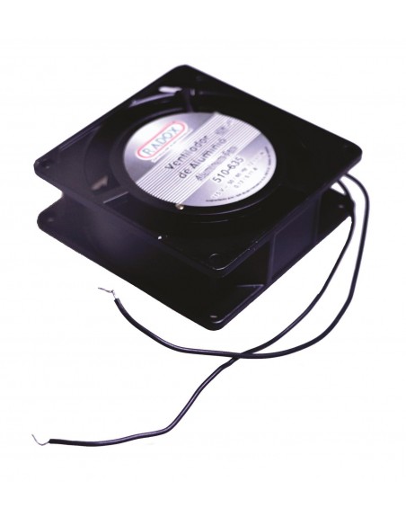 Ventilador Fan De Aluminio 115v 15w 2350RPM 8x8x1.5cm