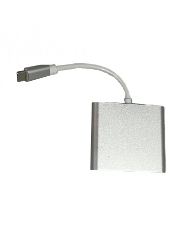 Adaptador USB tipo C 3 en 1