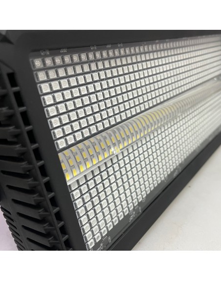 Poderoso Panel Estrobo Led 380w RGBW 12+6 1200 LEDS