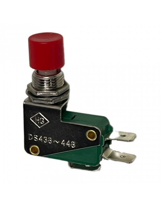 Microswitch con botón  16(5)A 250V~/16A 125V~