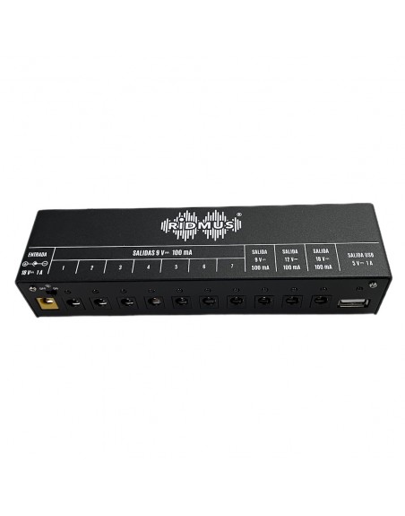 Multiconector Para Pedales De Efectos 5v 9v 12v 18v
