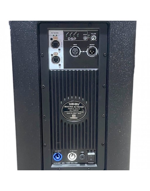 Subwoofer Amplificado Profesional Vamav Doble 10" KWS 210