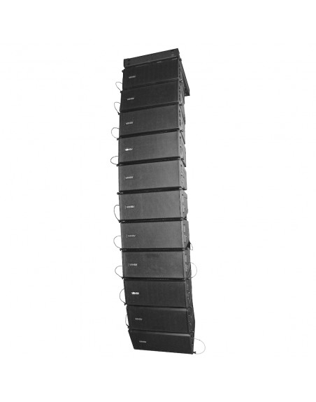 Bafle Arreglo Lineal 2 Altavoces De 6.5" + Driver De 1" 400W Rms