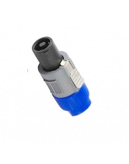 Conector Plug (Macho) Audio Profesional De 4 Vias Con Seguro