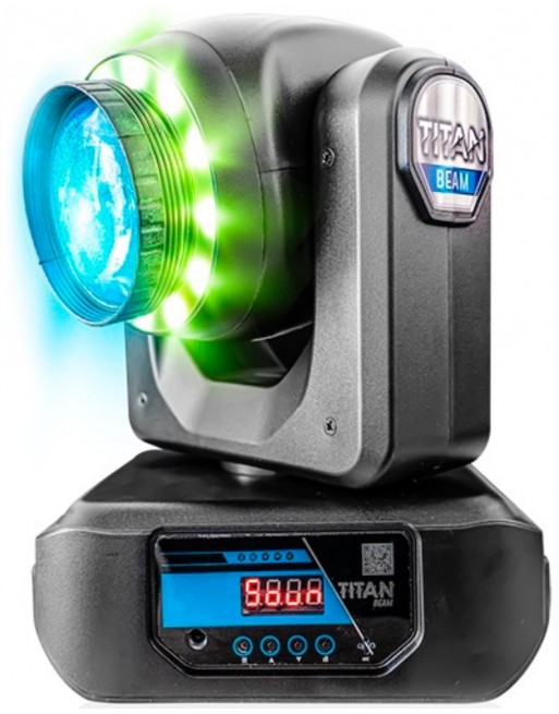 Kit 2 Cabezas Roboticas Titan Beam 80w con Maleta SUPERBRIGHT