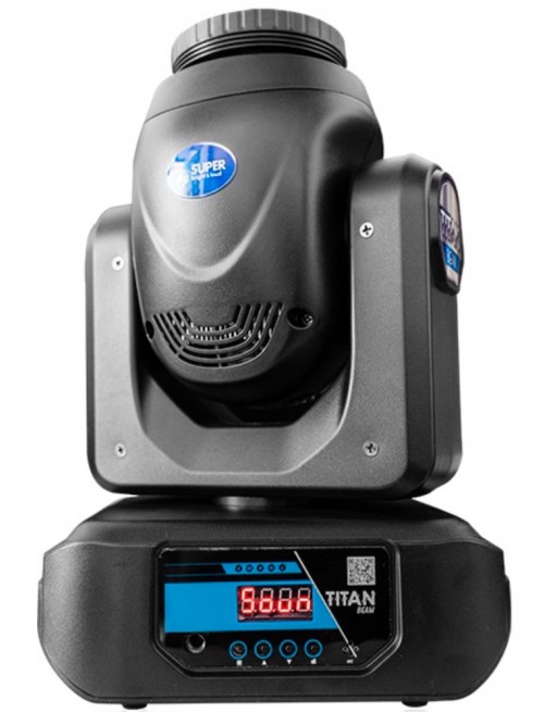 Kit 2 Cabezas Roboticas Titan Beam 80w con Maleta SUPERBRIGHT