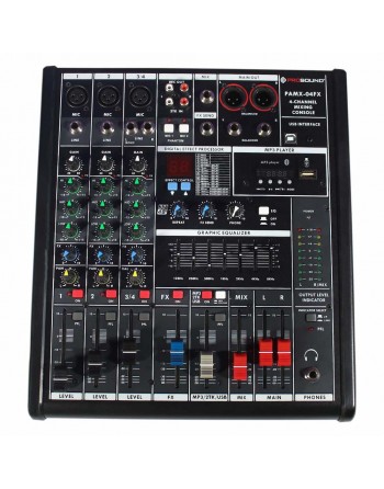 Mezcladora de audio 4...