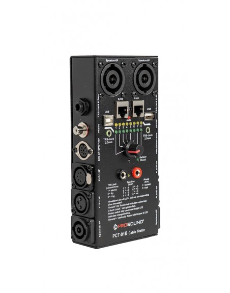 Probador De Cables Tester Prosound PCT-01B